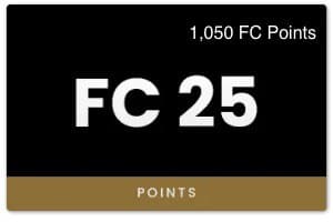 PC 1,050  FC Points