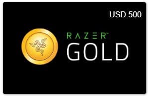 Razer Gold USD 500 (Global)