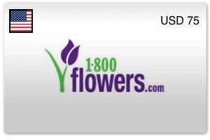 1-800-FLOWERS Gift Card USD 75 (US)