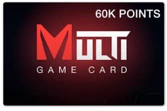 Multi Game Card 60,000 Points (Global)