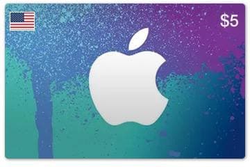 Apple Gift Card USD 5 (US)