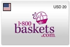 1-800-Baskets Gift Card USD 20 (US)
