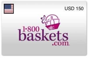 1-800-Baskets Gift Card USD 150 (US)
