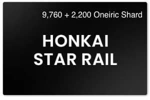 9,760 + 2,200 Oneiric Shard