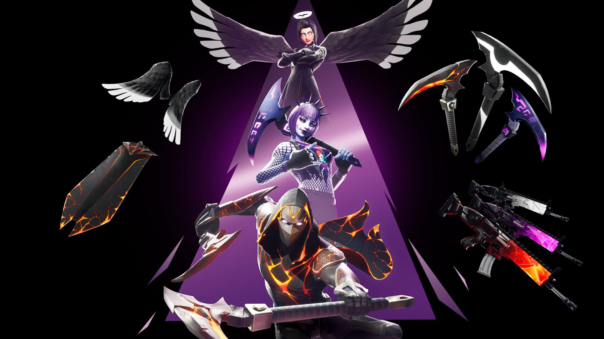 Fortnite - Darkfire Bundle [PC/PSN/XBOX] | Read Description