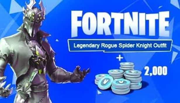Fortnite - Rogue Spider Knight Bundle + 2000 V-Bucks [PC/PSN/XBOX] | Read Description