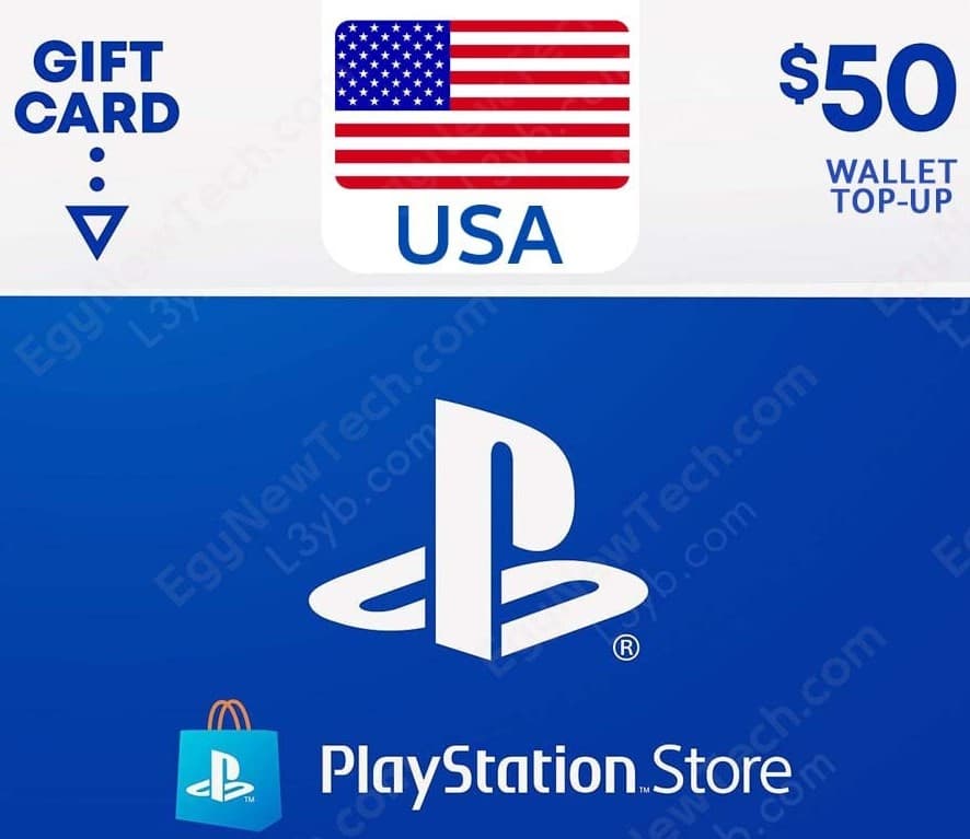 PSN  gift card 50$
